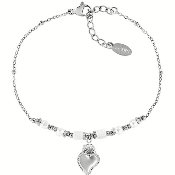 Armband Amen Dame Acciaio donna in Stahl Agata ACBR818375B - ACBR818375B